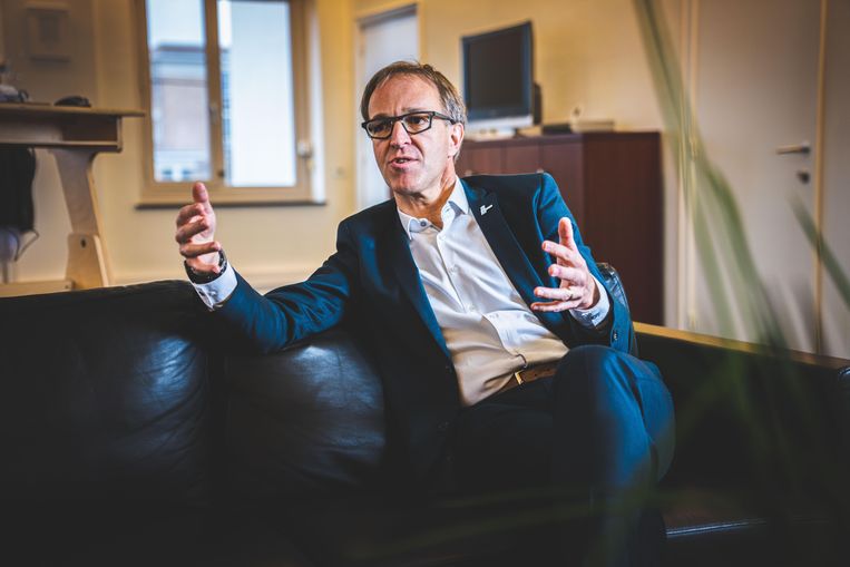 Rik Van de Walle, voorzitter van de Vlaamse Interuniversitaire Raad (VLIR). Beeld Wannes Nimmegeers