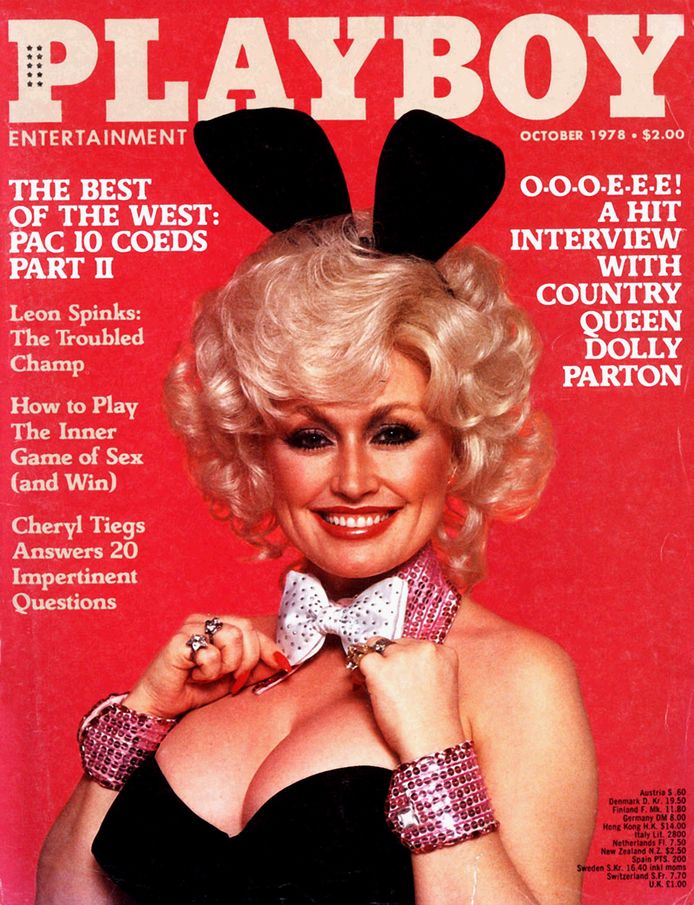 1978 - Dolly Parton op de cover van Playboy
