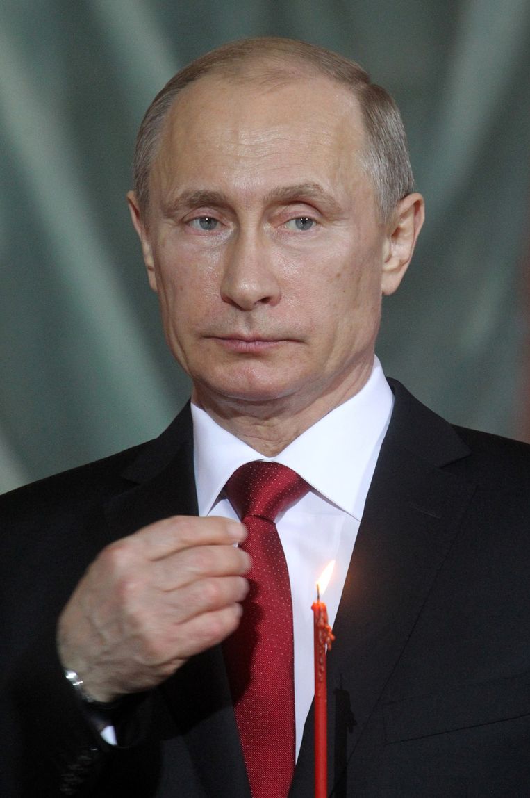 President Vladimir Poetin van Rusland. Beeld getty
