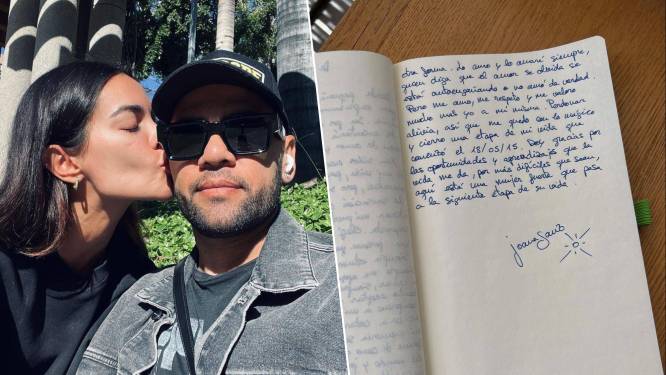 “Hij brak me in duizend stukken”: het pakkende vaarwel van partner aan adres van Dani Alves, die nog steeds in de cel zit