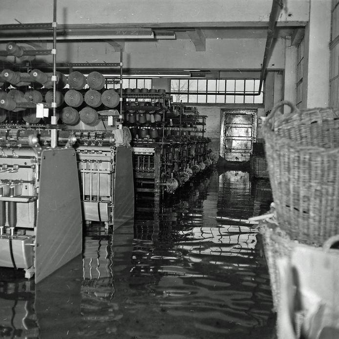 Ondergelopen fabriek in Geldrop