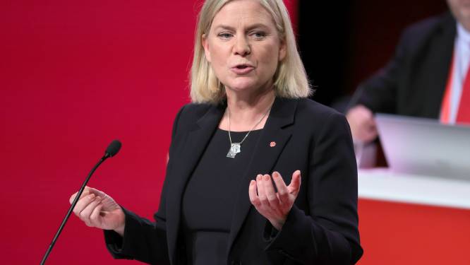 Sociaaldemocrate op weg om eerste vrouwelijke premier van Zweden te worden