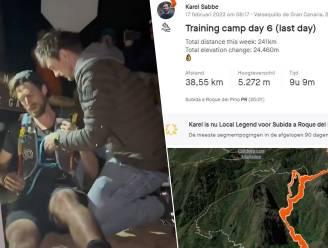Niets komt vanzelf: een inkijk in de indrukwekkende Strava-cijfers van Karel Sabbe