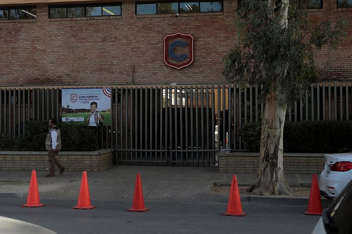 De privéschool waar de schietpartij plaatsvond.