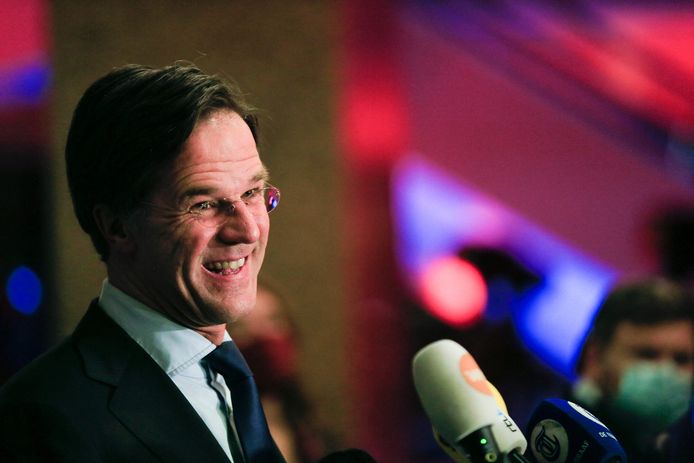 De Nederlandse premier Mark Rutte.