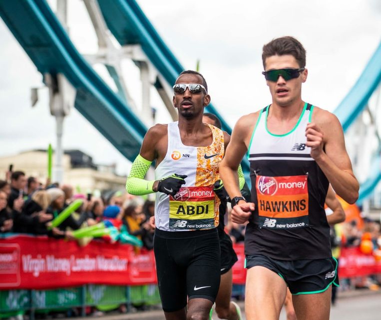 Bashir Abdi veegt 24 jaar oud marathonrecord van de ...