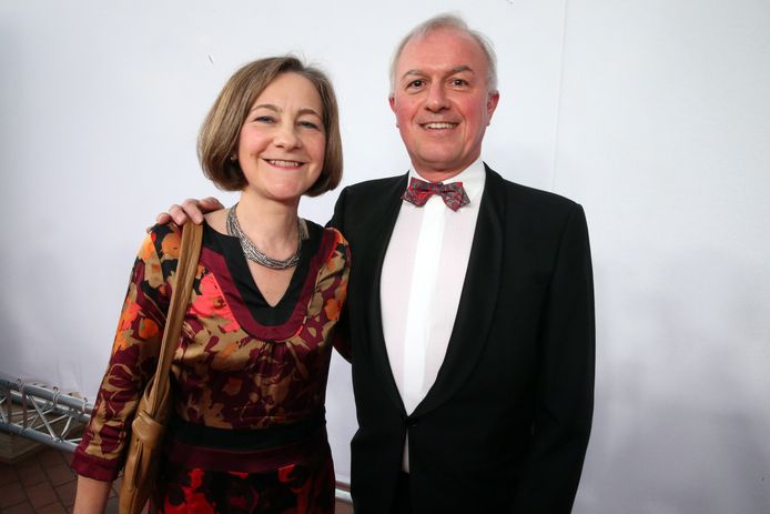 Boudewijn Van Spilbeeck met zijn partner Marianne.