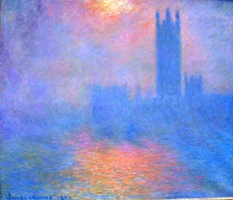 Claude Monet, 'Londres, le Parlement' (1904). Beeld 