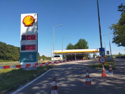 Tankstation waar motorrijder uit Huissen binnenreed nog dicht