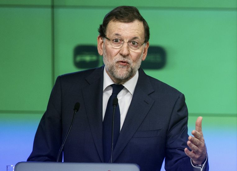 Mariano Rajoy. Beeld reuters