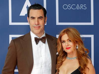 ‘Borat’-ster Sacha Baron Cohen en Isla Fisher zetten na 13 jaar punt achter huwelijk