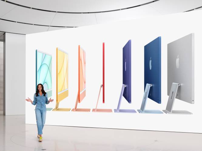 Apple lanceert iMac in zeven verschillende kleuren: “De roaring twenties komen eraan, alles krijgt meer kleur”