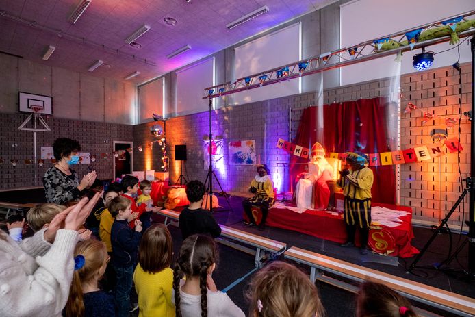 MECHELEN Sint-in-the-box is de coronaveilige formule van basisschool Ursulinen voor het bezoek van de Sint