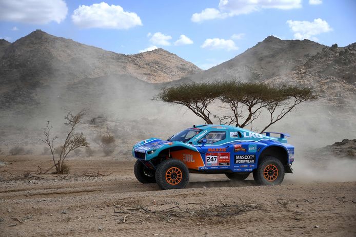 Tom en Tim Coronel in de Dakar Rally.