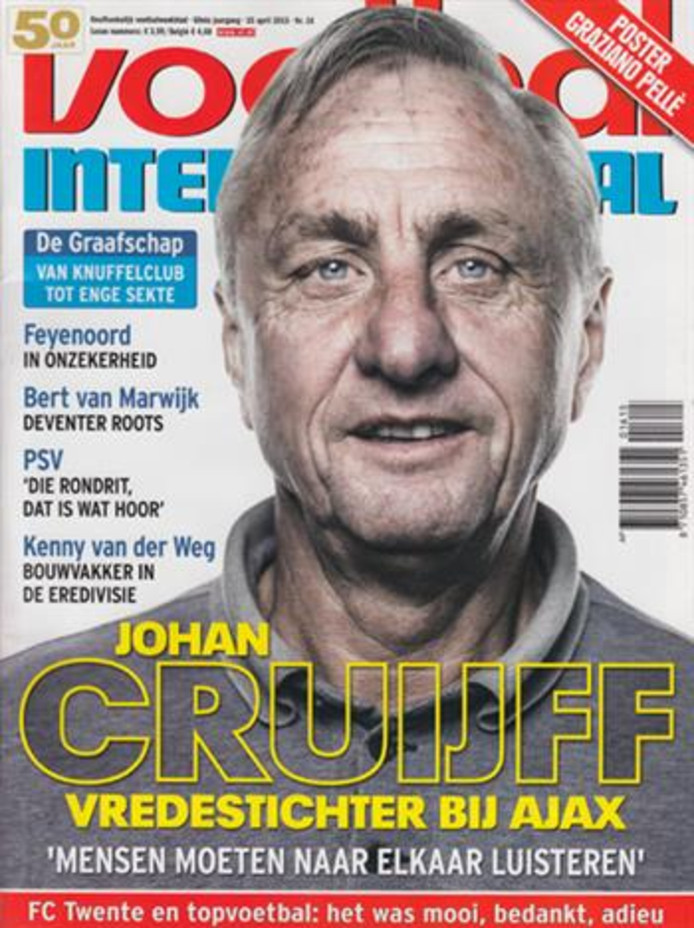 Ook blad Voetbal International in beeld bij John de Mol ...