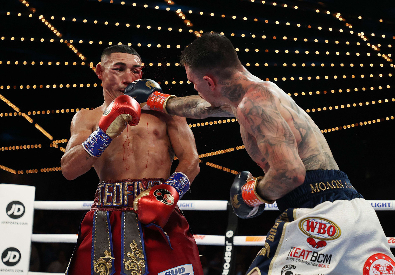 George Kambosos in gevecht met Teofimo Lopez