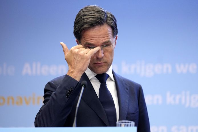 Aftredend premier Mark Rutte