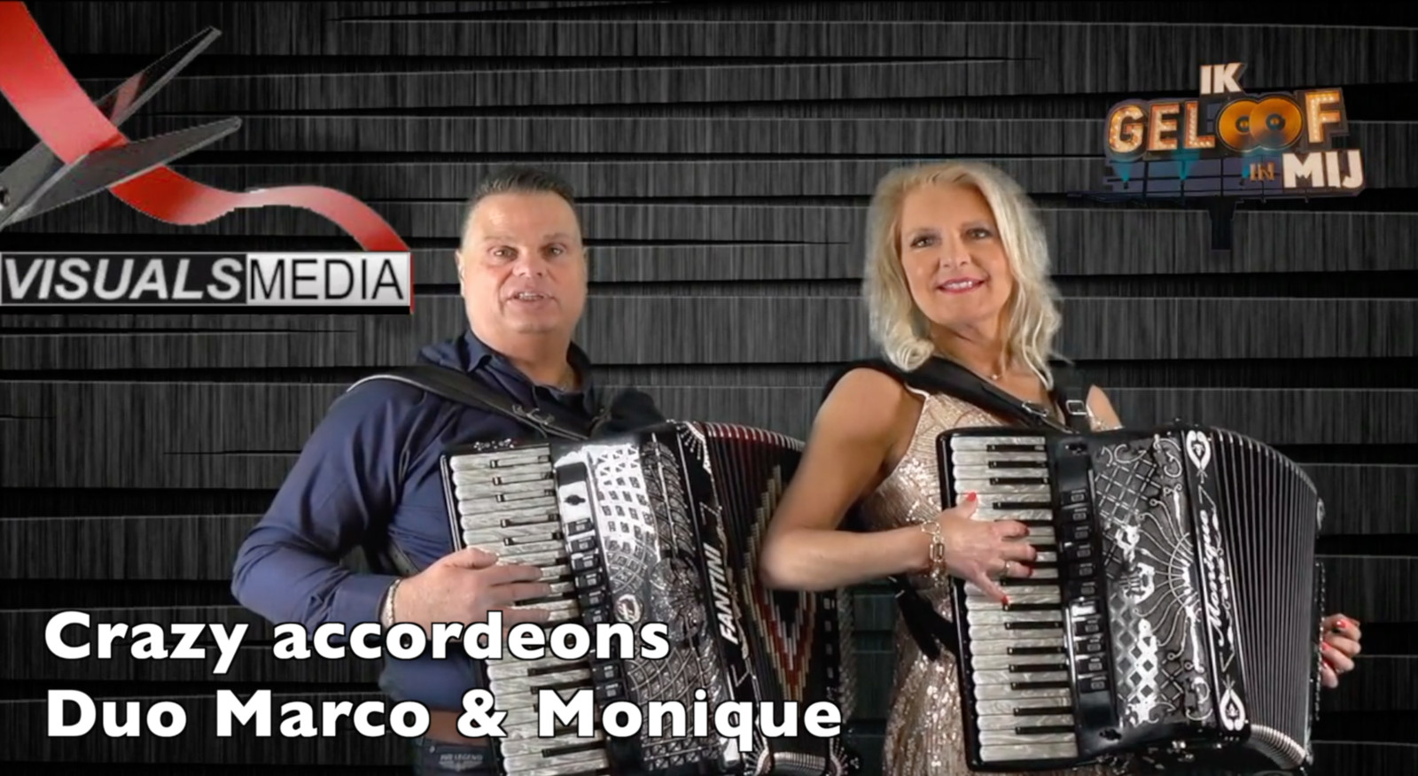 Crazy Accordeons uit 't Harde kandidaten in ‘Ik geloof in mij’ Foto