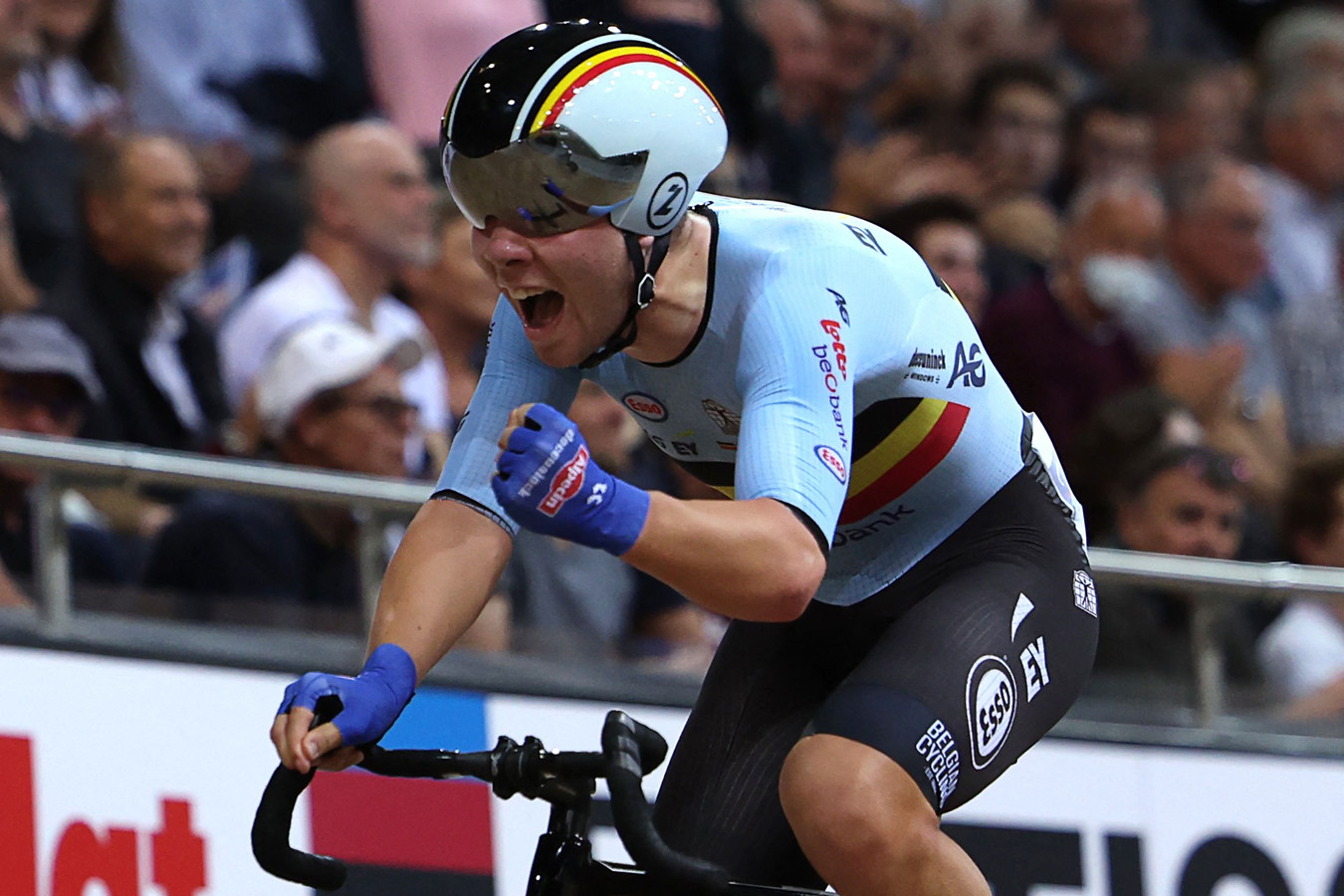 Mondiaux de cyclisme sur piste Fabio Van Den Bossche médaille de