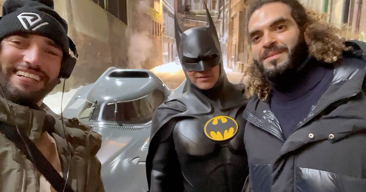 Exclusive Footage Emerges of Adil and Bilall with Keaton in Batman Costume on ‘Batgirl’ Set