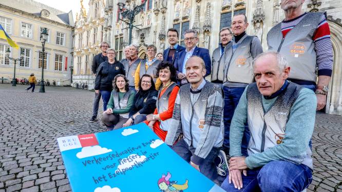 Deze ‘coaches’ gaan Brugse kinderen helpen om behendig de veiligste route naar school te nemen