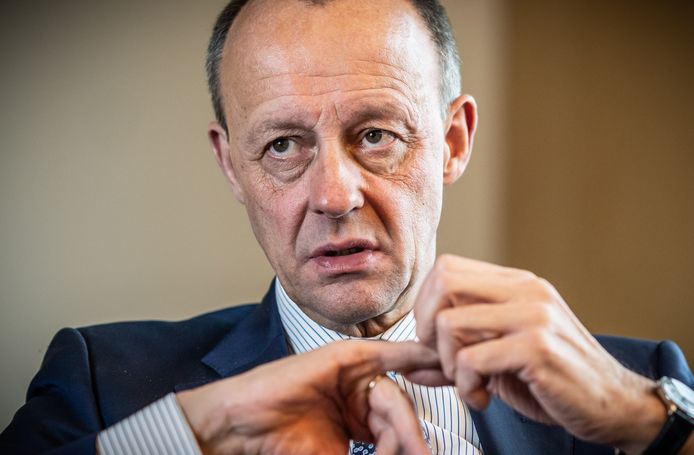Friedrich Merz, de nieuwe leider van de CDU.