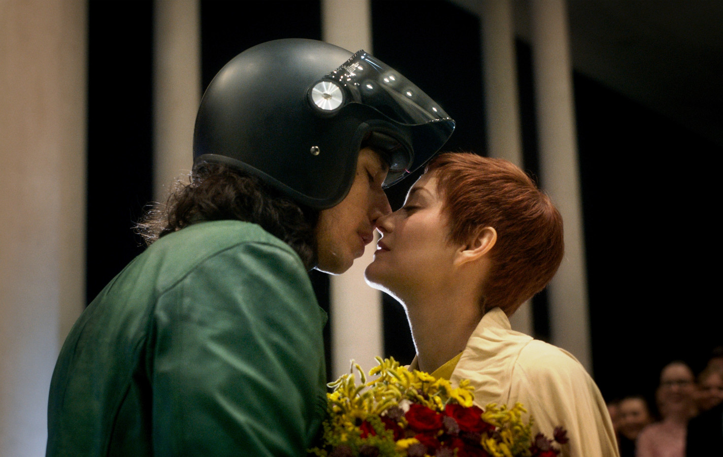Annette met Adam Driver  en Marion Cotillard.