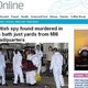 Britse MI6-agent vermoord in bad in Londense flat