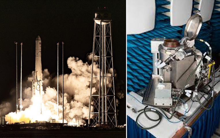 Het toilet werd afgelopen nacht gelanceerd naar het ISS.