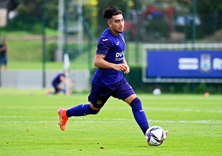 Anouar Ait El Hadj (Anderlecht). Beeld Photo News