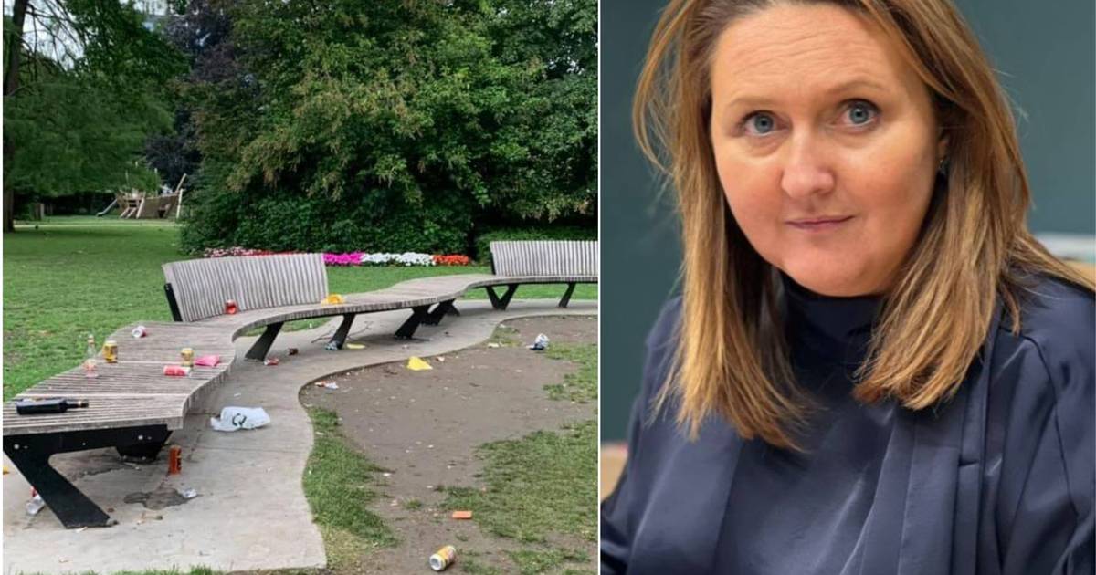 Burgemeester Gwendolyn Rutten bant alcohol uit Aarschotse straten en pleinen: “Ze laten niet enkel h