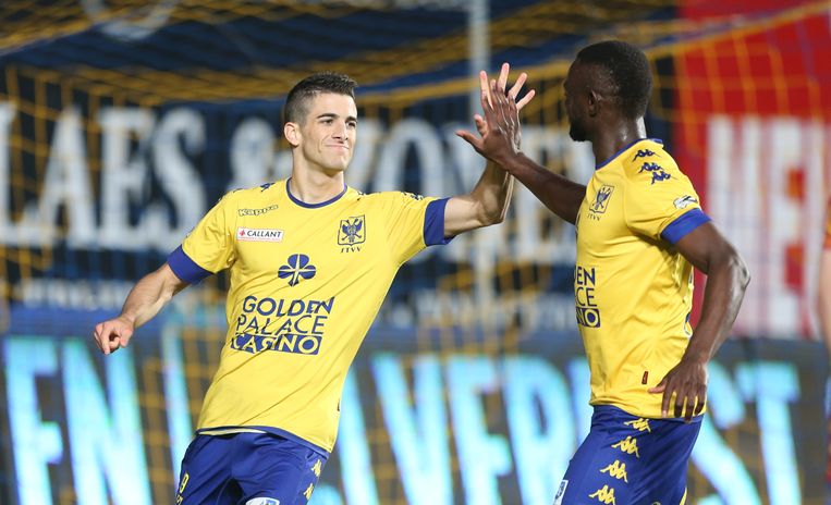 Ceballos en Vetokele. Beeld Getty Images