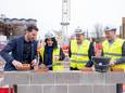 MECHELEN Eerste steenlegging van de nieuwbouw van Thomas More’s Campus De Vest
