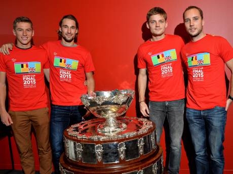 Voici l'équipe belge pour la finale de la Coupe Davis