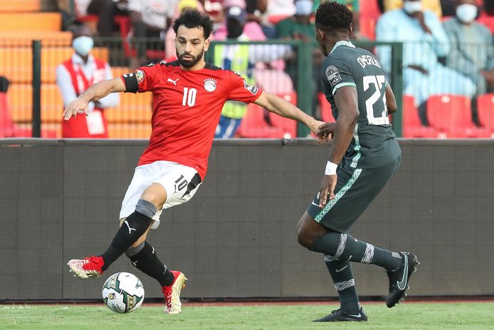 Mohamed Salah kwam er amper aan te pas tegen Nigeria.