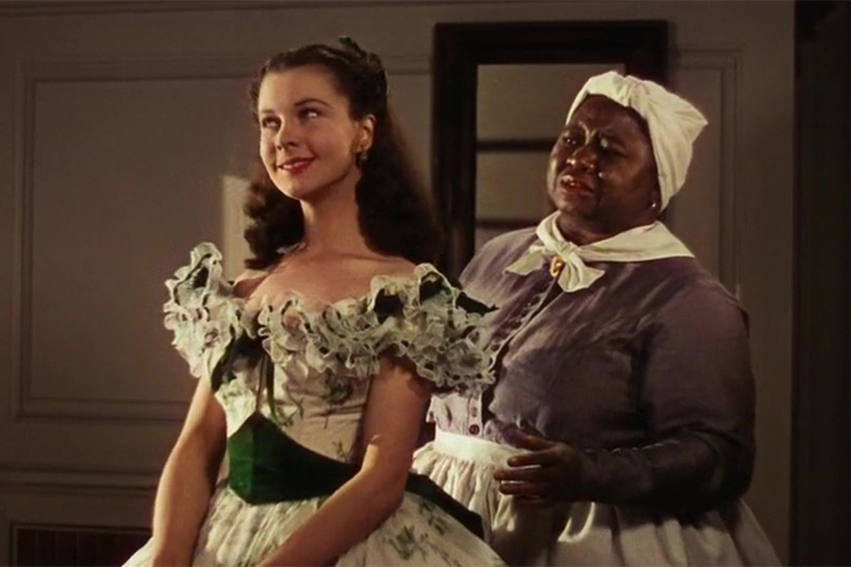 Vivien Leigh en Hattie McDaniels in 'Gone With the Wind'. Beeld 