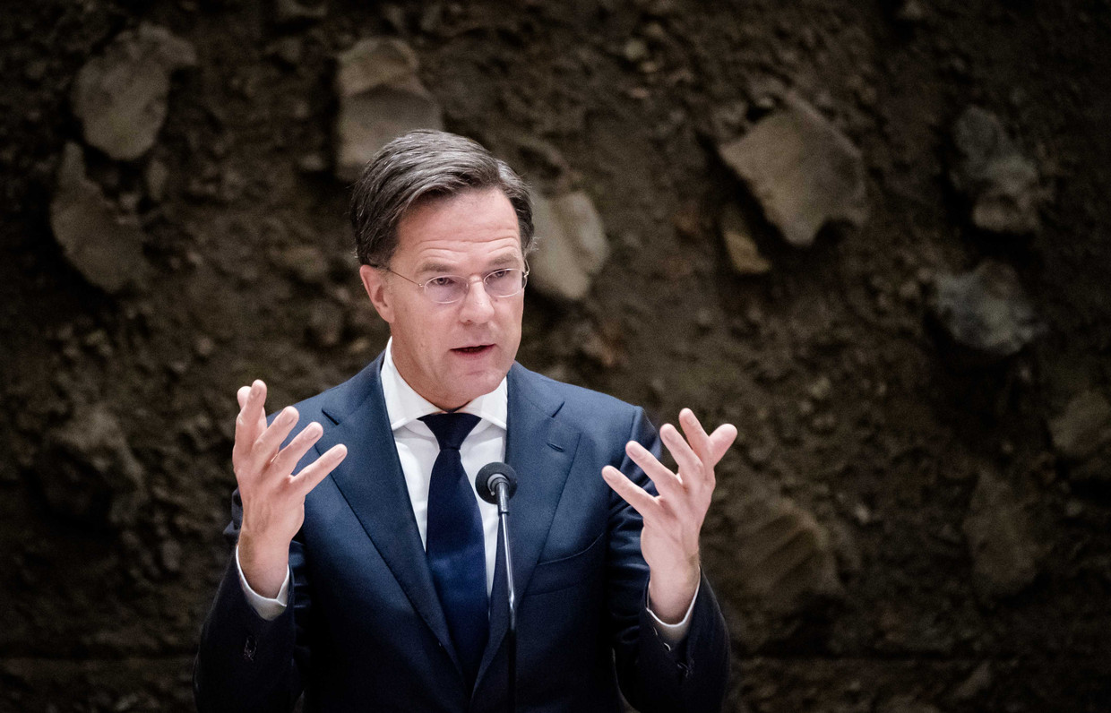 Premier Mark Rutte. Beeld ANP