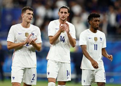 NATIONS LEAGUE. Frankrijk na nieuwe nederlaag in degradatienood - Skov Olsen scoort voor alweer winnend Denemarken