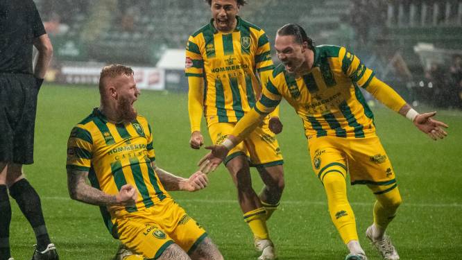 Veerkrachtig ADO wint van Telstar en houdt play-offs in zicht