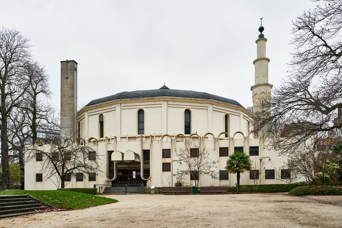 De Grote Moskee in het Brusselse Jubelpark