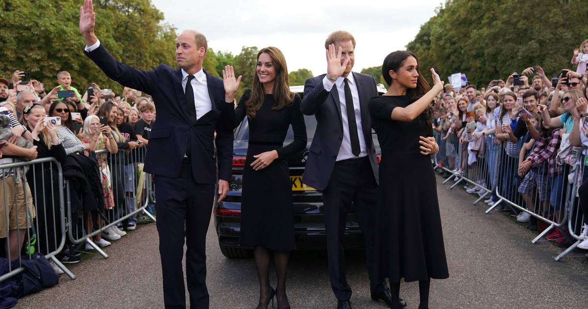 Unthinkable a 7 days ago: William, Harry and wives with each other in public |  Abroad