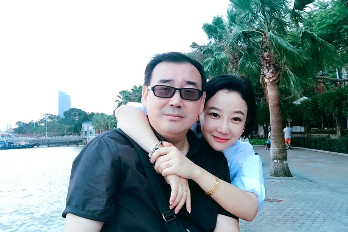 Yang Hengjun en zijn vrouw Yuan Xiaoliang op een ongedateerde foto.