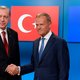 Europese leiders ontvangen Erdogan in Brussel