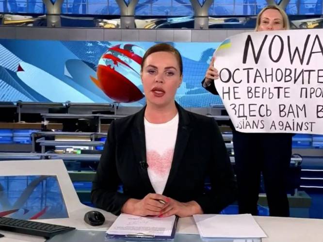 Channel One reageert voor het eerst op protest Marina Ovsyannikova: "Ze heeft haar land koudweg verraden”