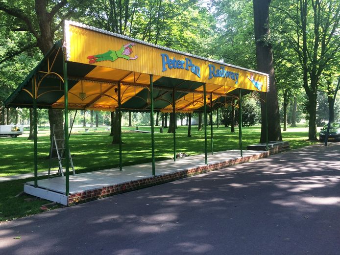 Een groot deel van het Valkenbergpark zal volstaan met kramen