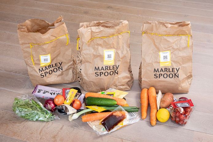 Maaltijdbox van Marley Spoon.
