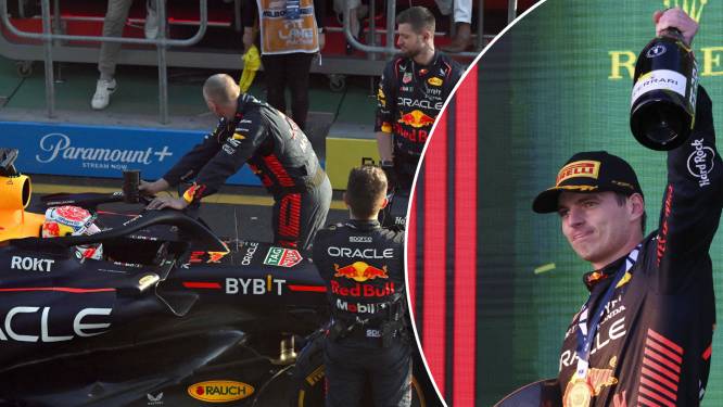 Sensatie, chaos en ‘puinhoop’, niets houdt Max Verstappen tegen