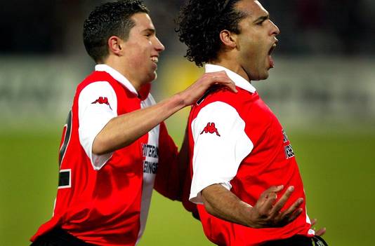 Robin van Persie en Pierre van Hooijdonk