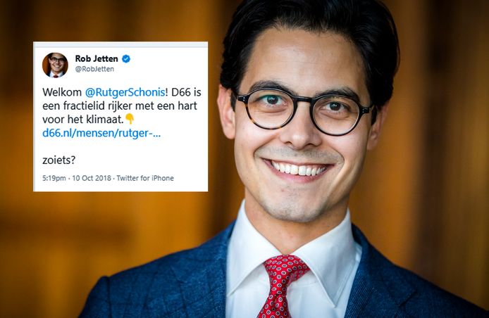 Oeps Kersverse D66 Voorzitter Jetten Maakt Direct Twitterflatertje Politiek Ad Nl