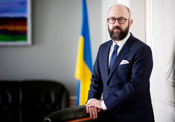 De Oekraïense ambassadeur Maksym Kononenko.